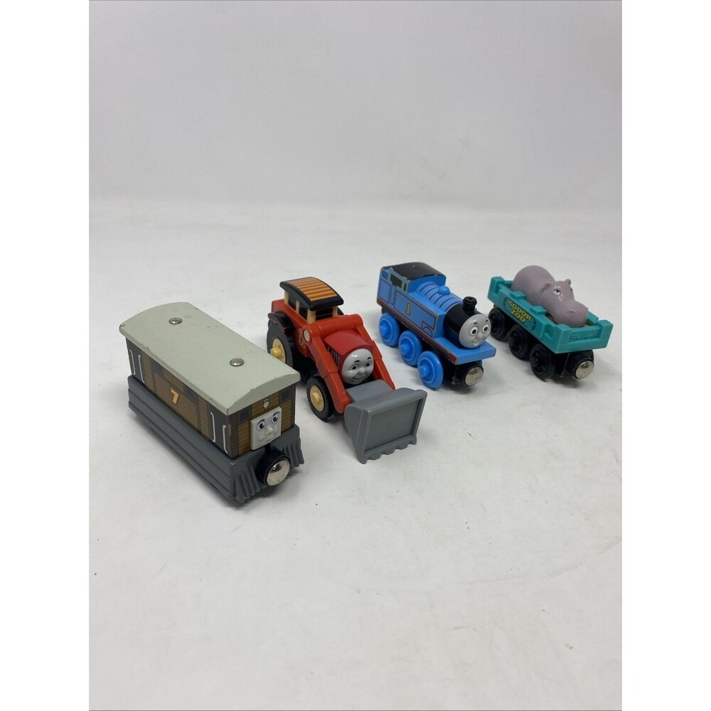 Thomas The Tank Engine, Toby And Jack the train and friend 4 car lot
